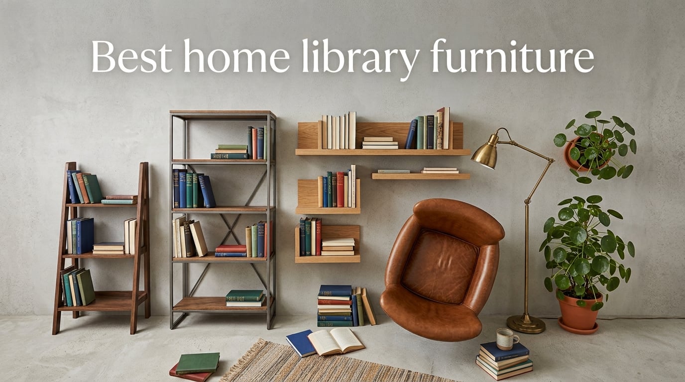 Best home library furniture