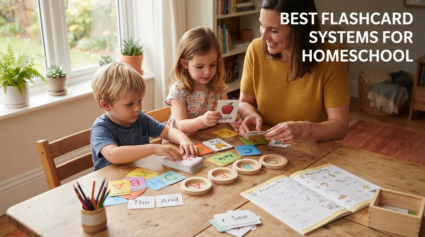 Best flashcard systems for homeschool