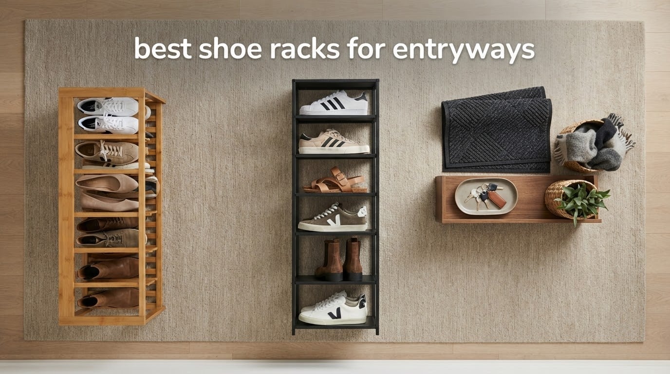 best shoe racks for entryways