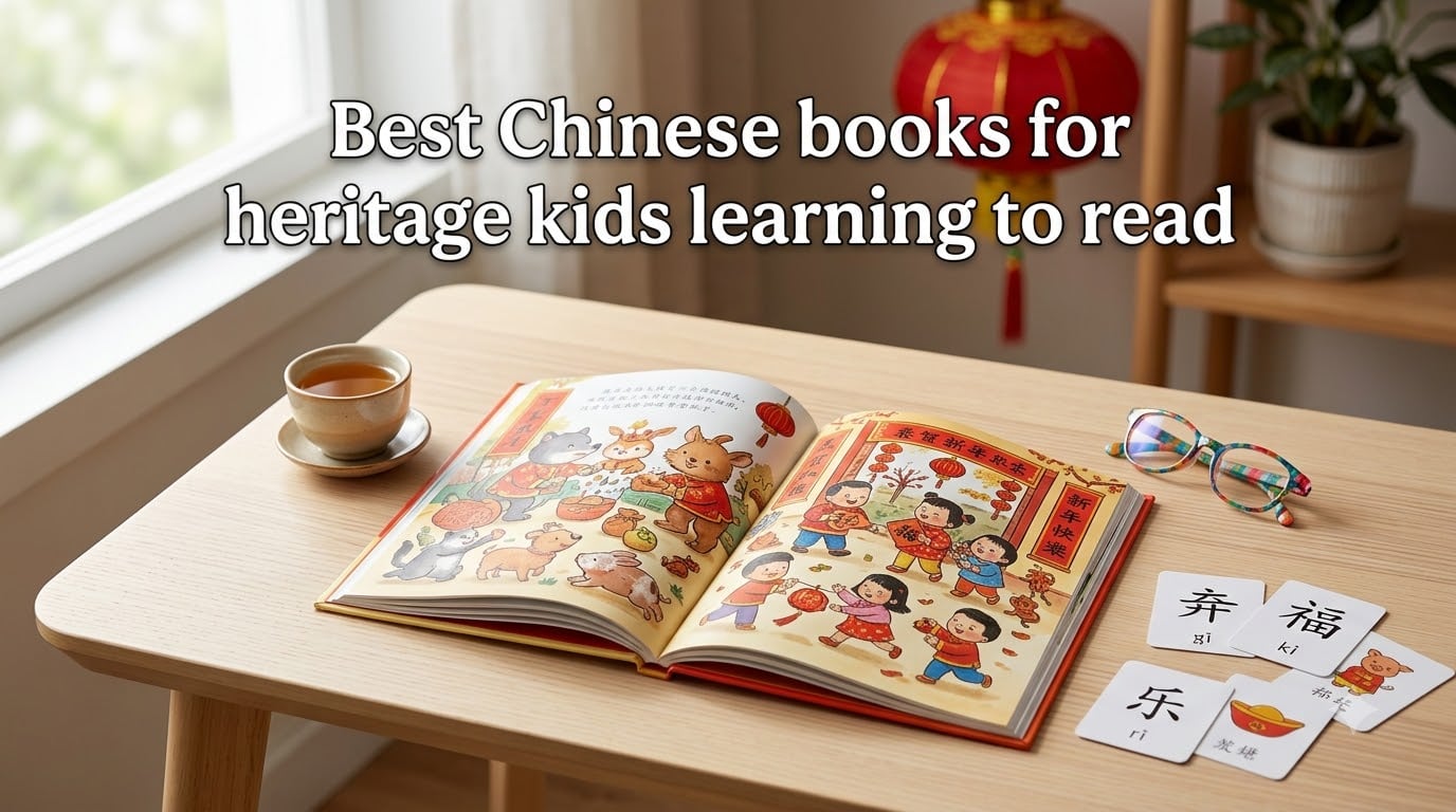 Best Chinese books for heritage kids learning to read