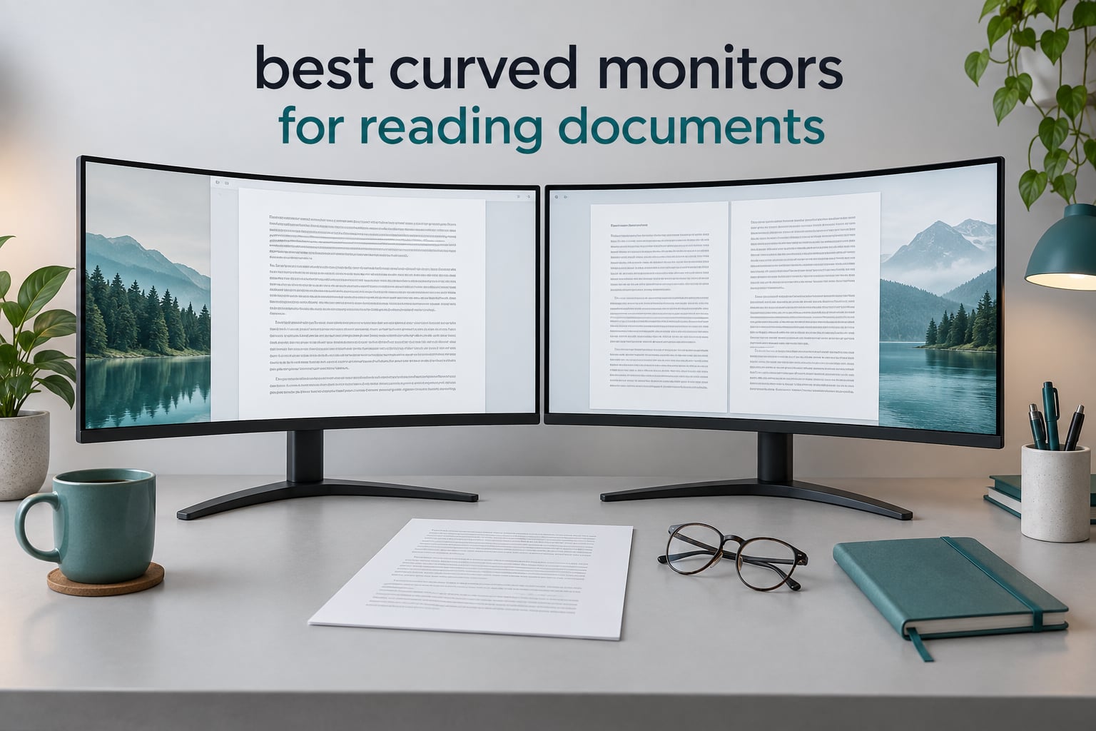 best curved monitors for reading documents