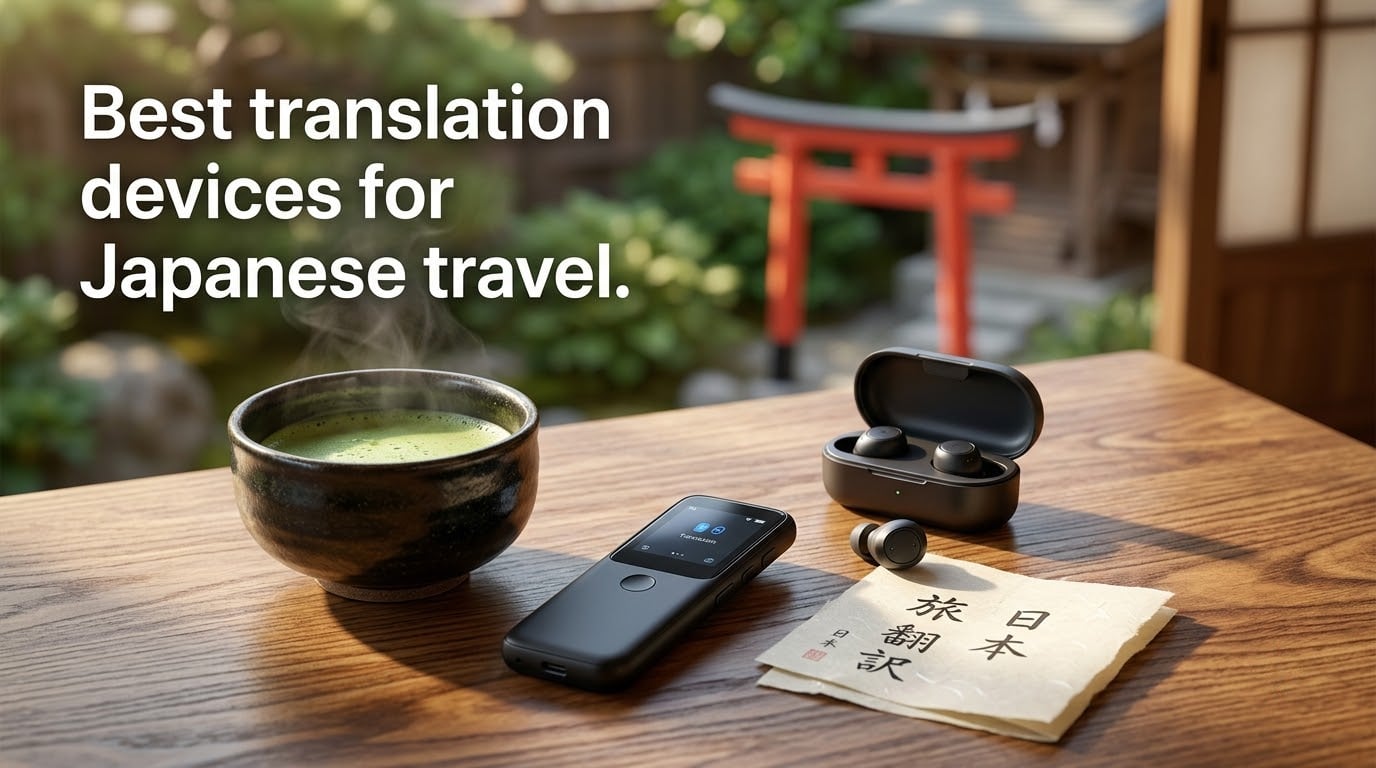 Best translation devices for Japanese travel
