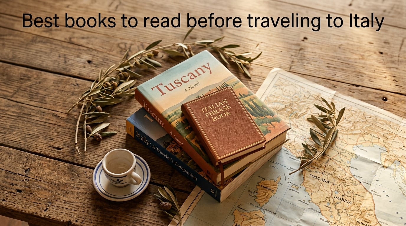 Best books to read before traveling to Italy