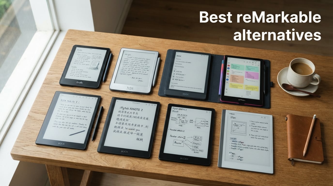Best reMarkable alternatives