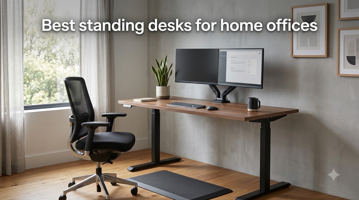 Best standing desks for home offices