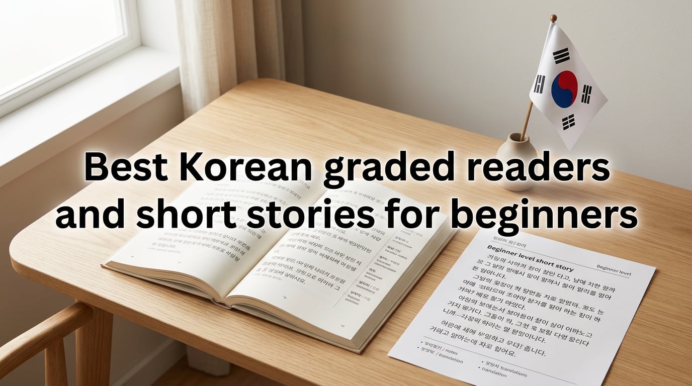 Best Korean graded readers and short stories for beginners