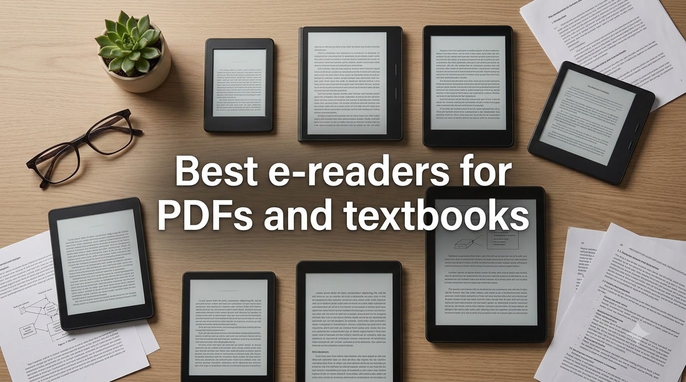Best e-readers for PDFs and textbooks