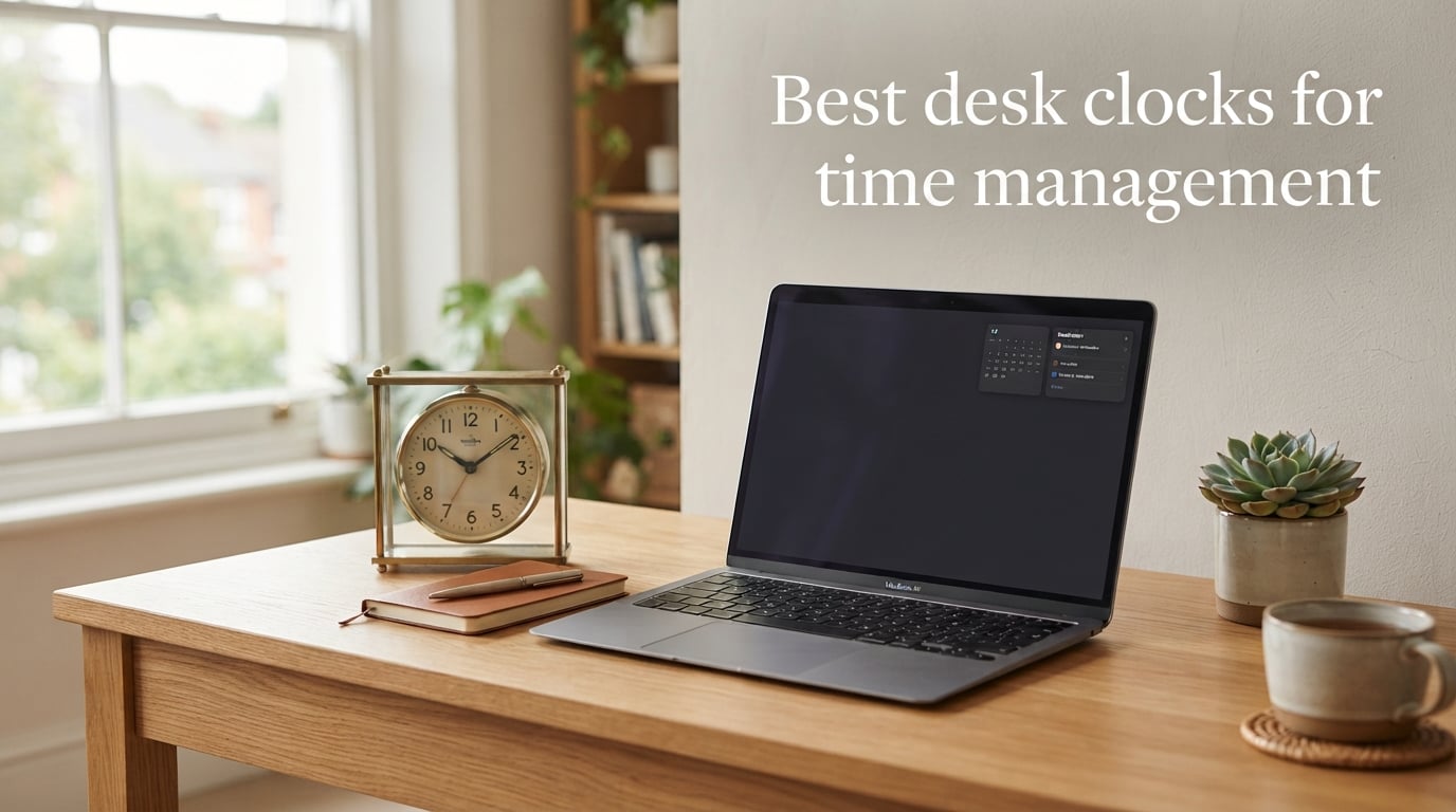 Best desk clocks for time management