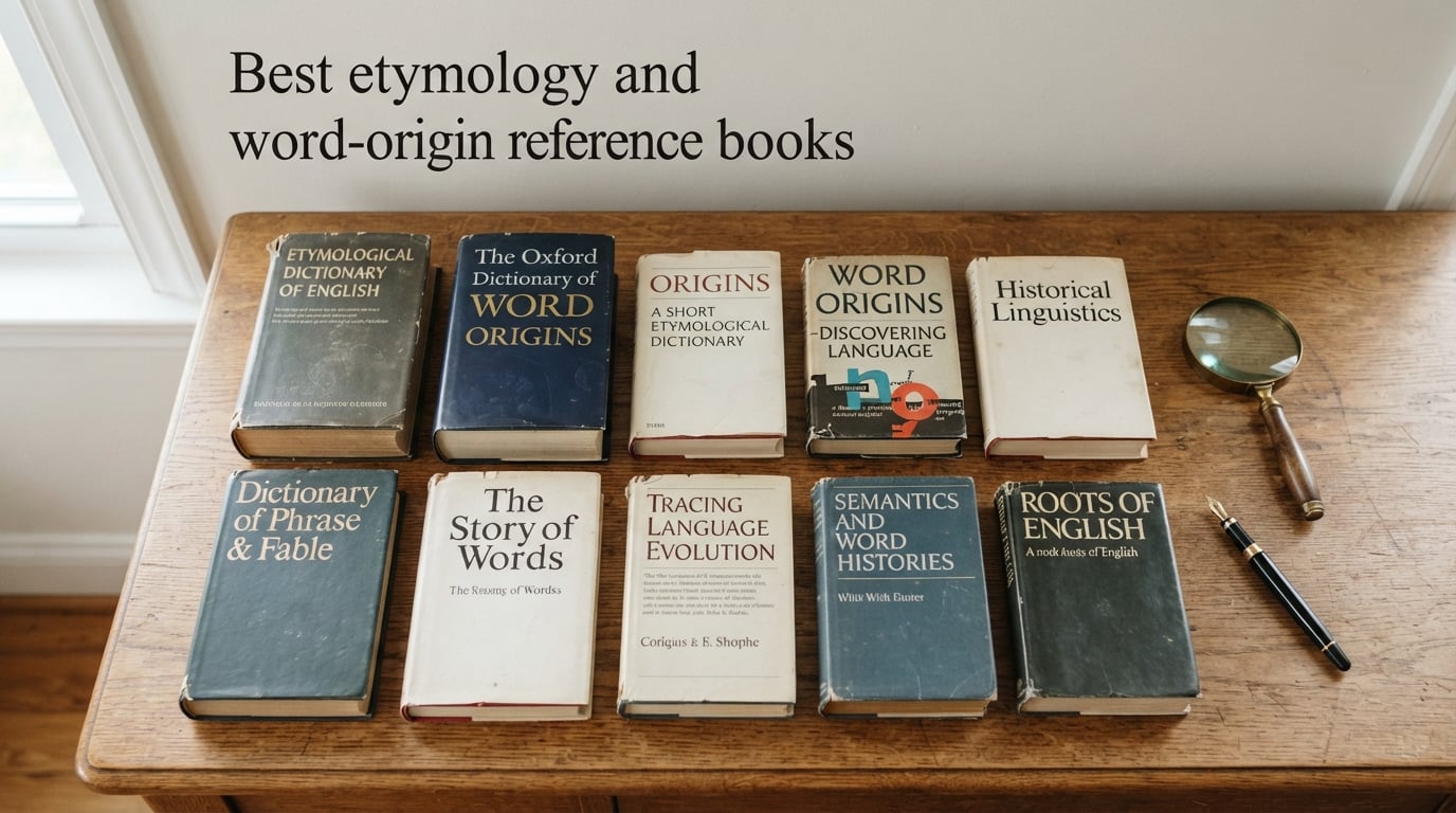 Best etymology and word-origin reference books