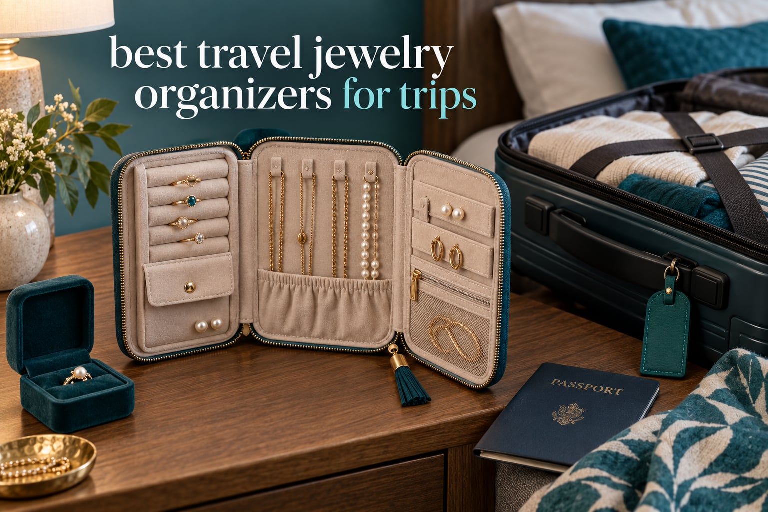 best travel jewelry organizers for trips