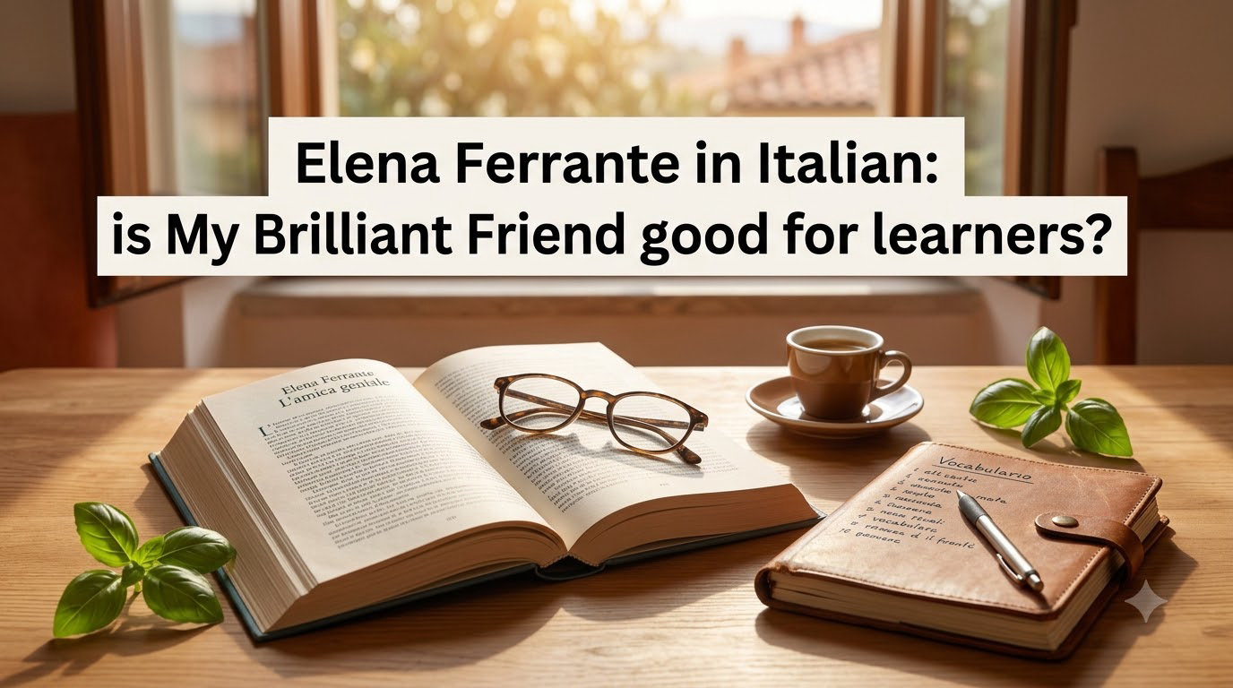 Elena Ferrante in Italian: is My Brilliant Friend good for learners?
