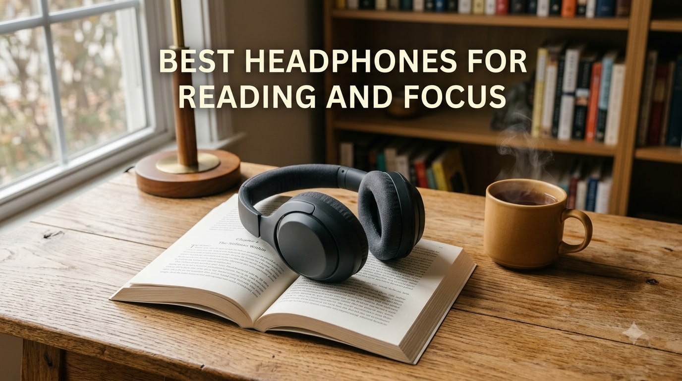 Best headphones for reading and focus