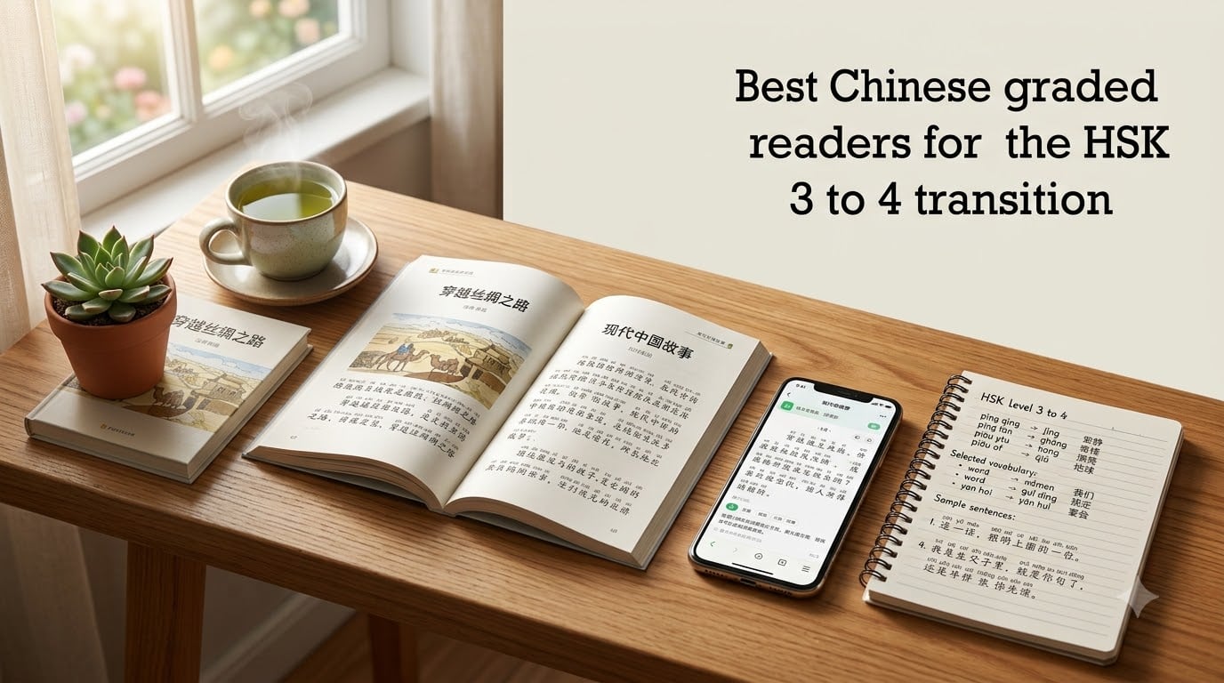 Best Chinese graded readers for the HSK 3 to 4 transition