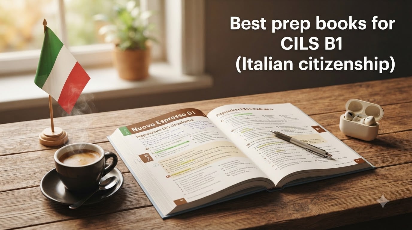 Best prep books for CILS B1 (Italian citizenship)