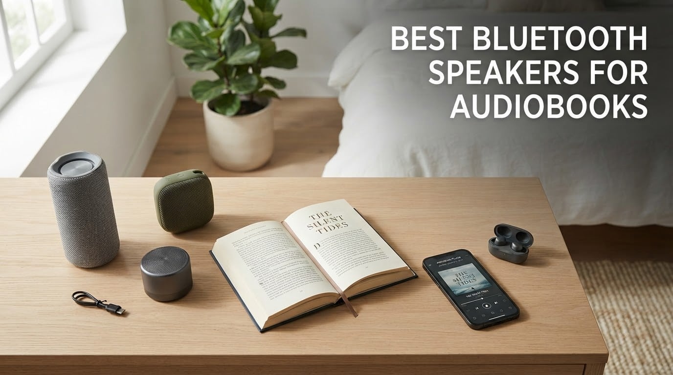 best bluetooth speakers for audiobooks