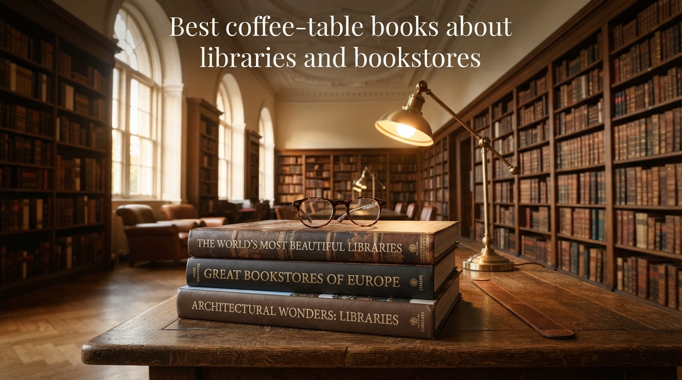 Best coffee-table books about libraries and bookstores