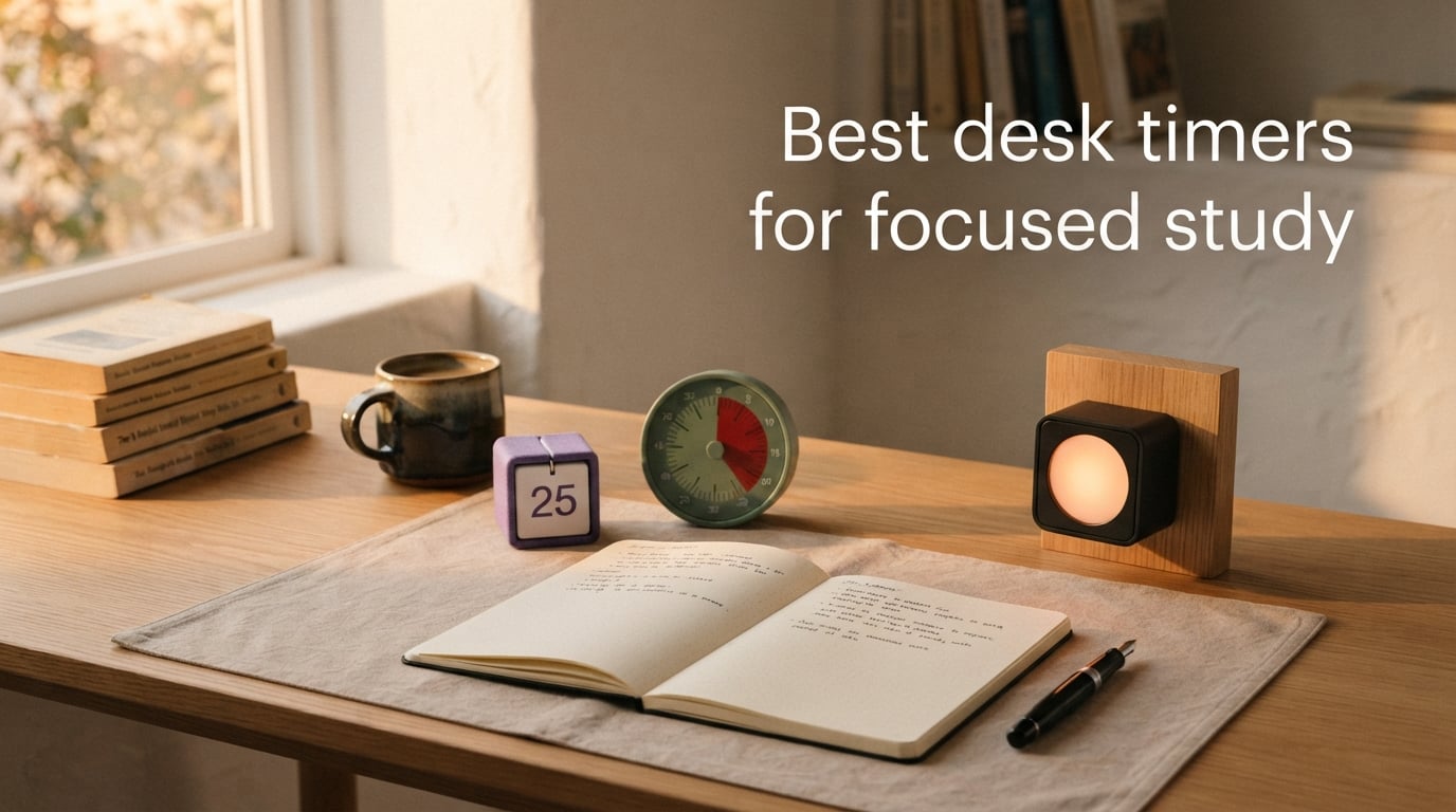 Best desk timers for focused study