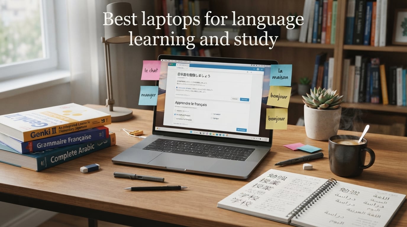 Best laptops for language learning and study