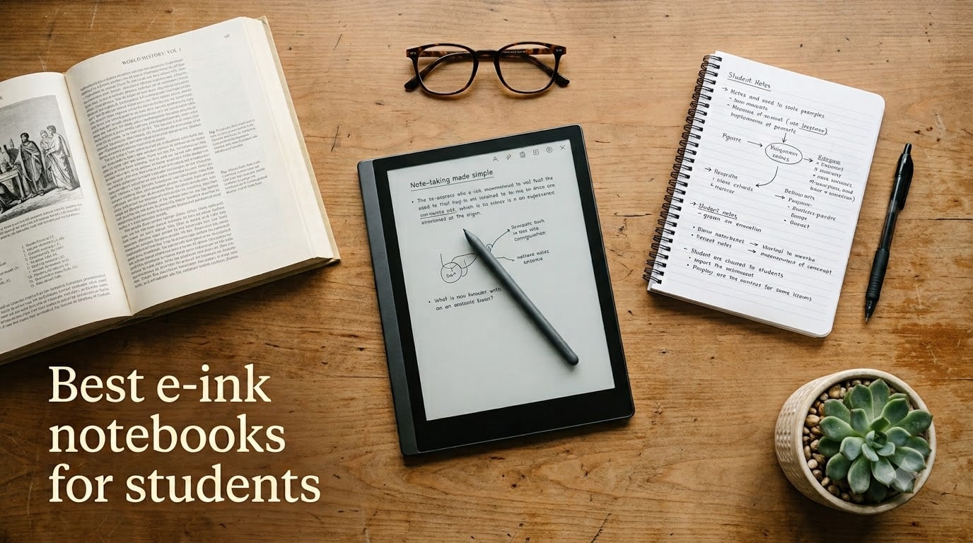 Best e-ink notebooks for students