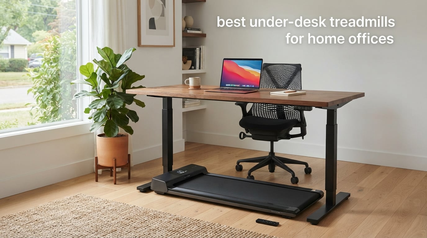 best under-desk treadmills for home offices