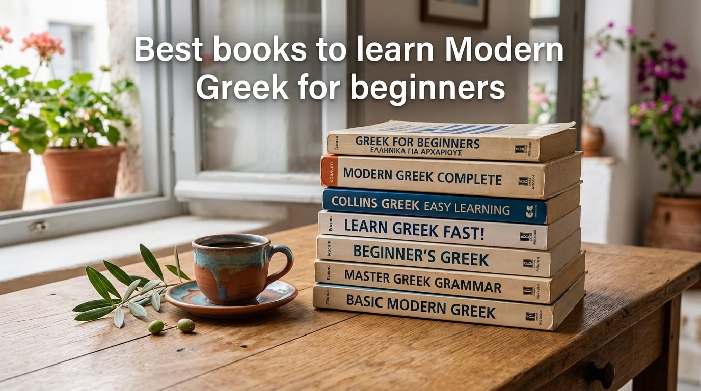 Best books to learn Modern Greek for beginners