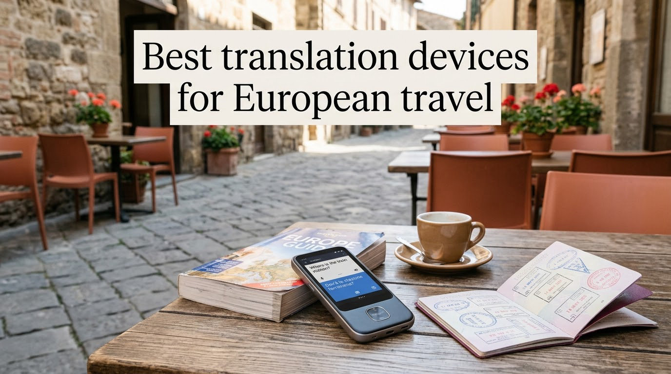 Best translation devices for European travel