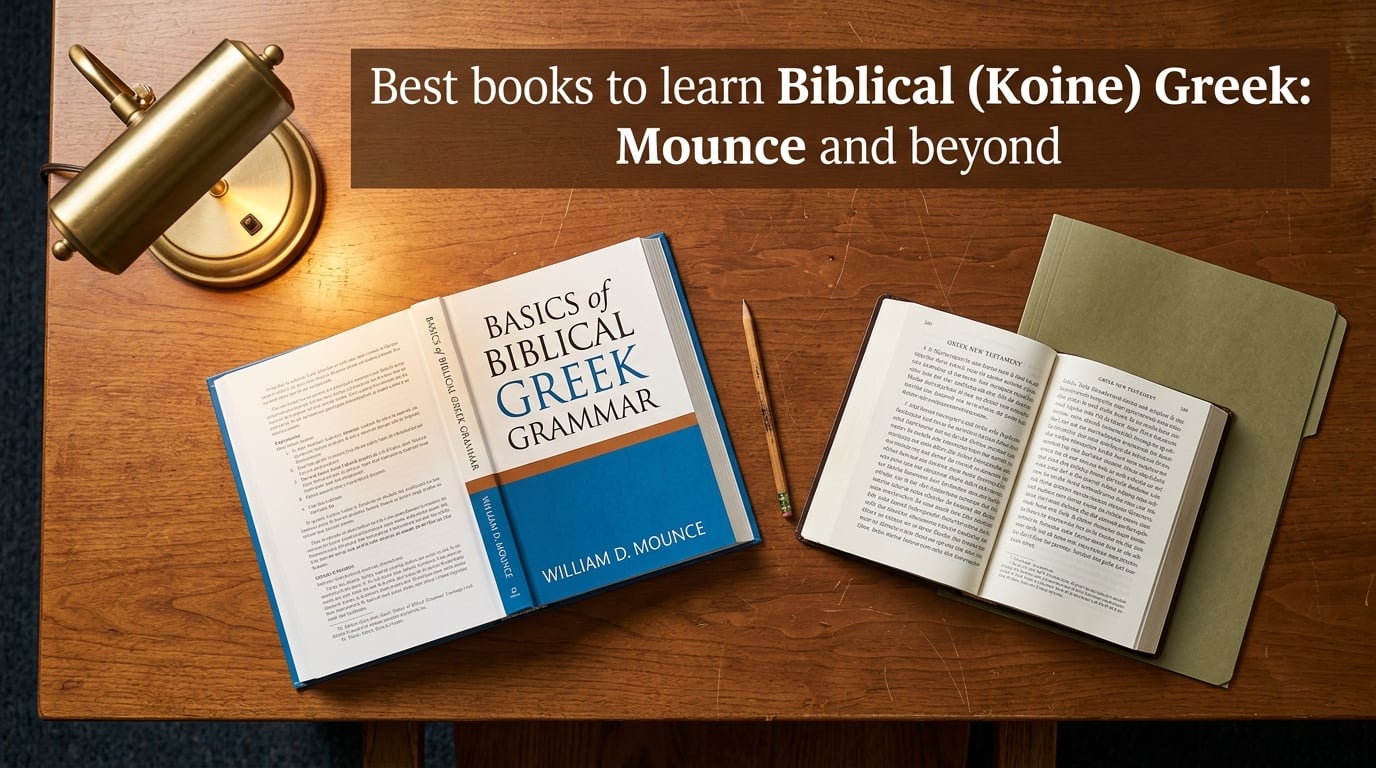 Best books to learn Biblical (Koine) Greek: Mounce and beyond