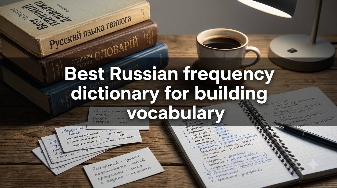 Best Russian frequency dictionary for building vocabulary