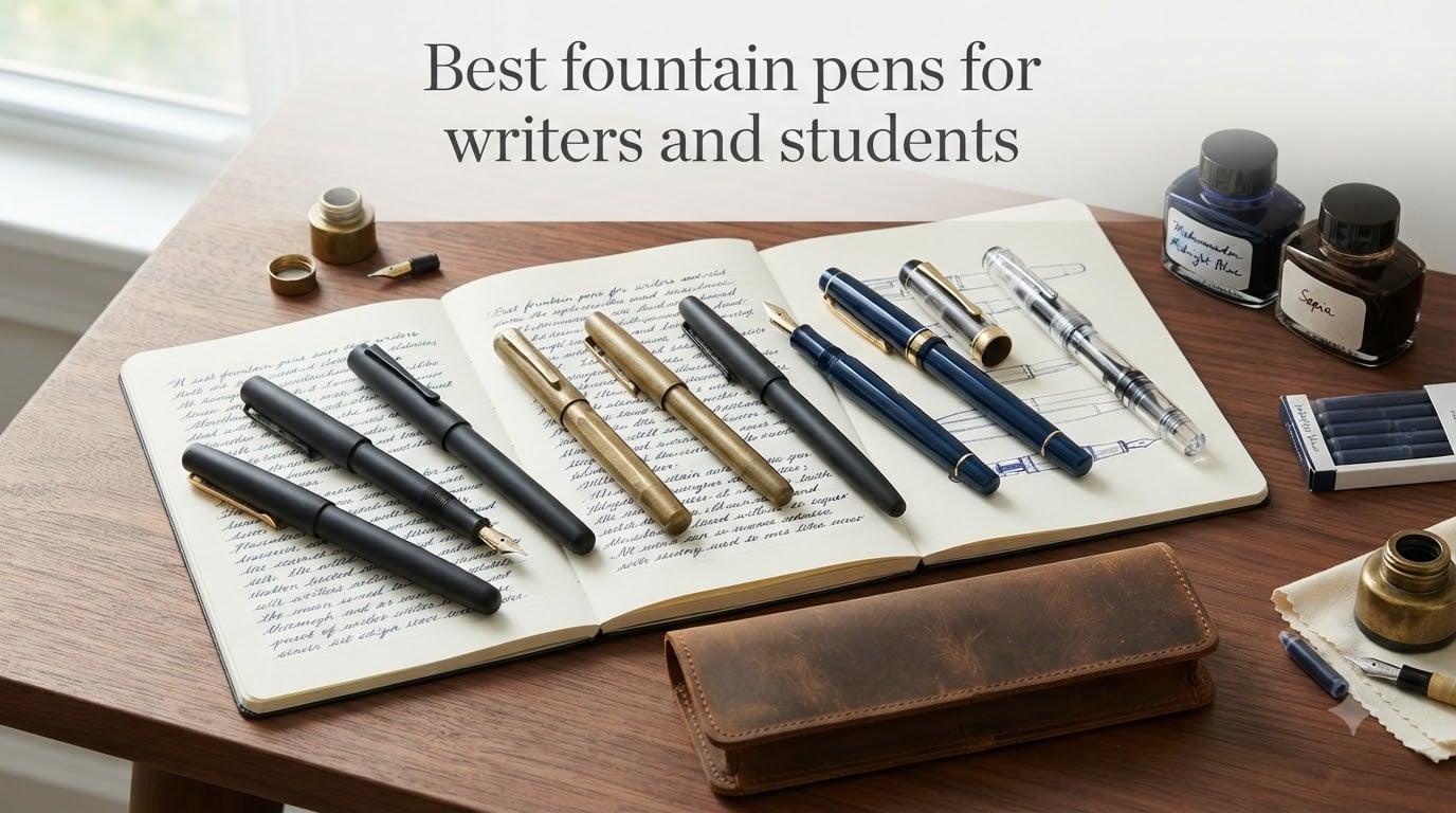 Best fountain pens for writers and students