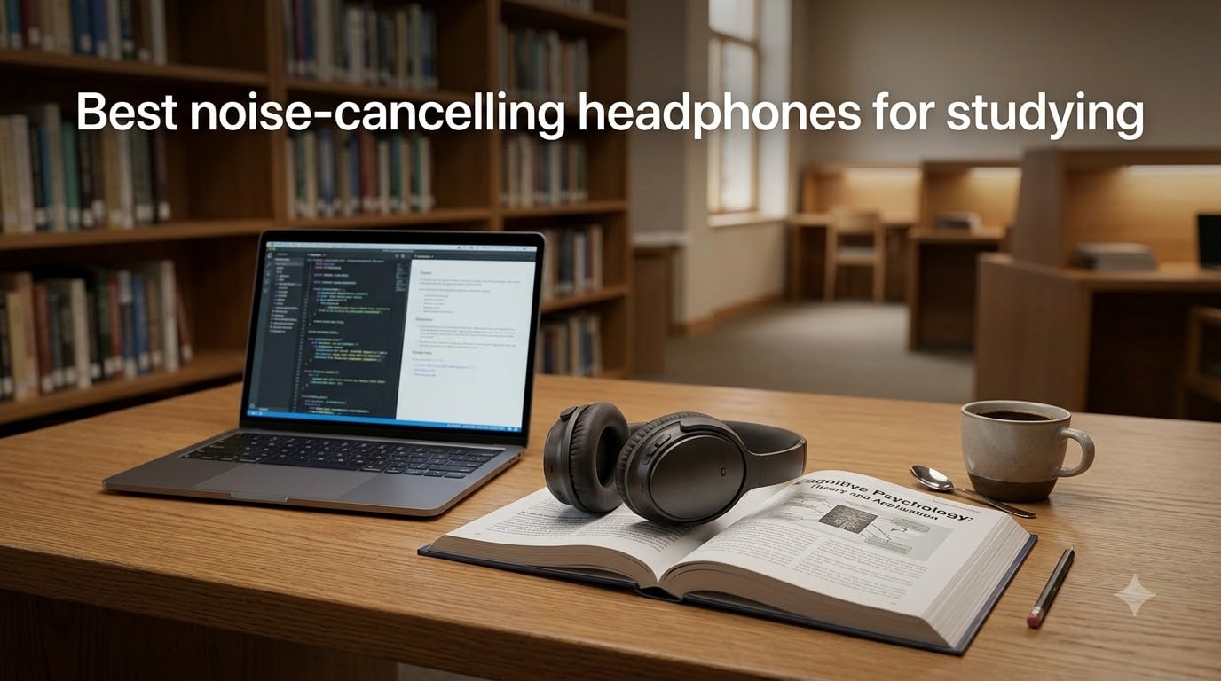Best noise-cancelling headphones for studying