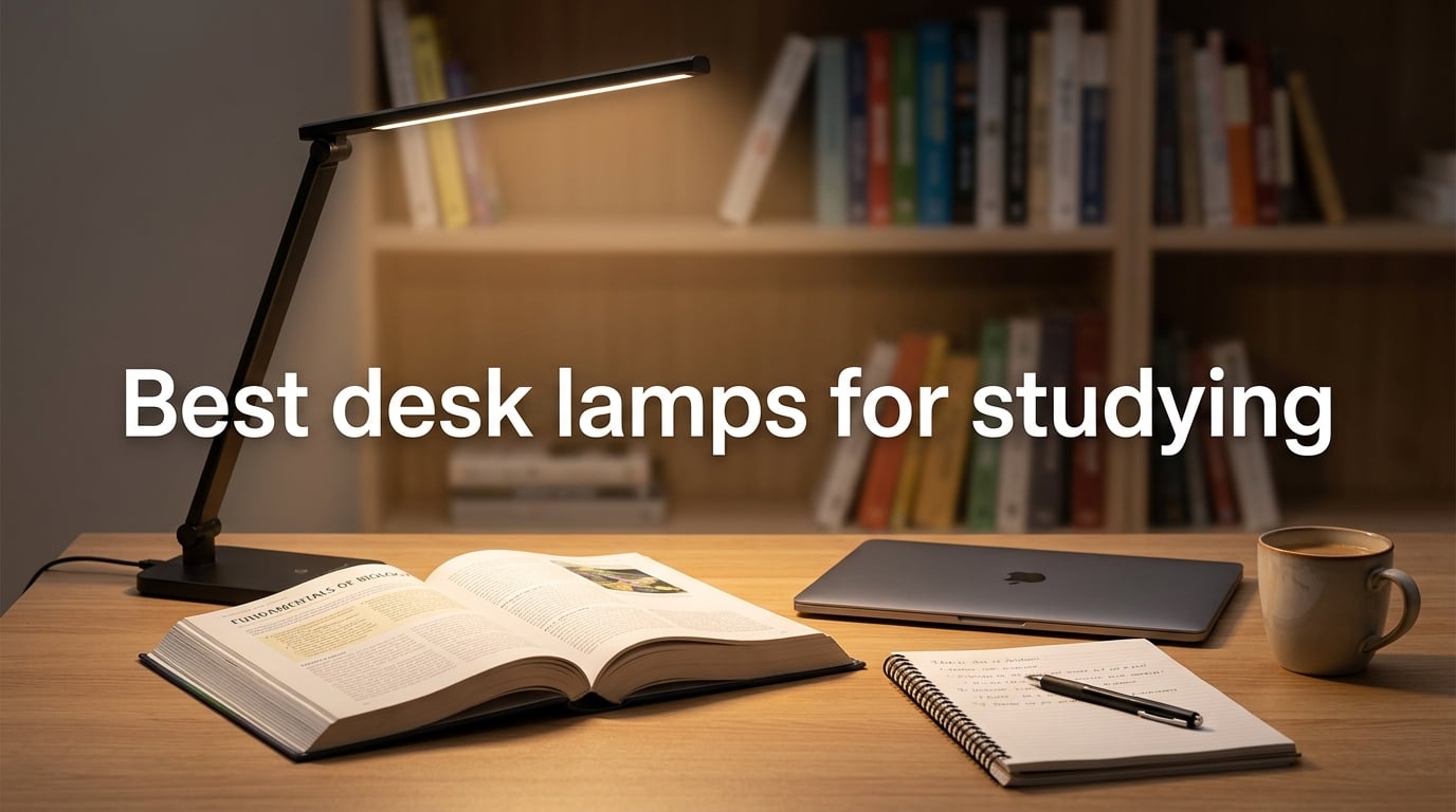Best desk lamps for studying