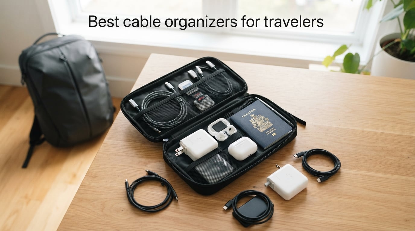 Best cable organizers for travelers