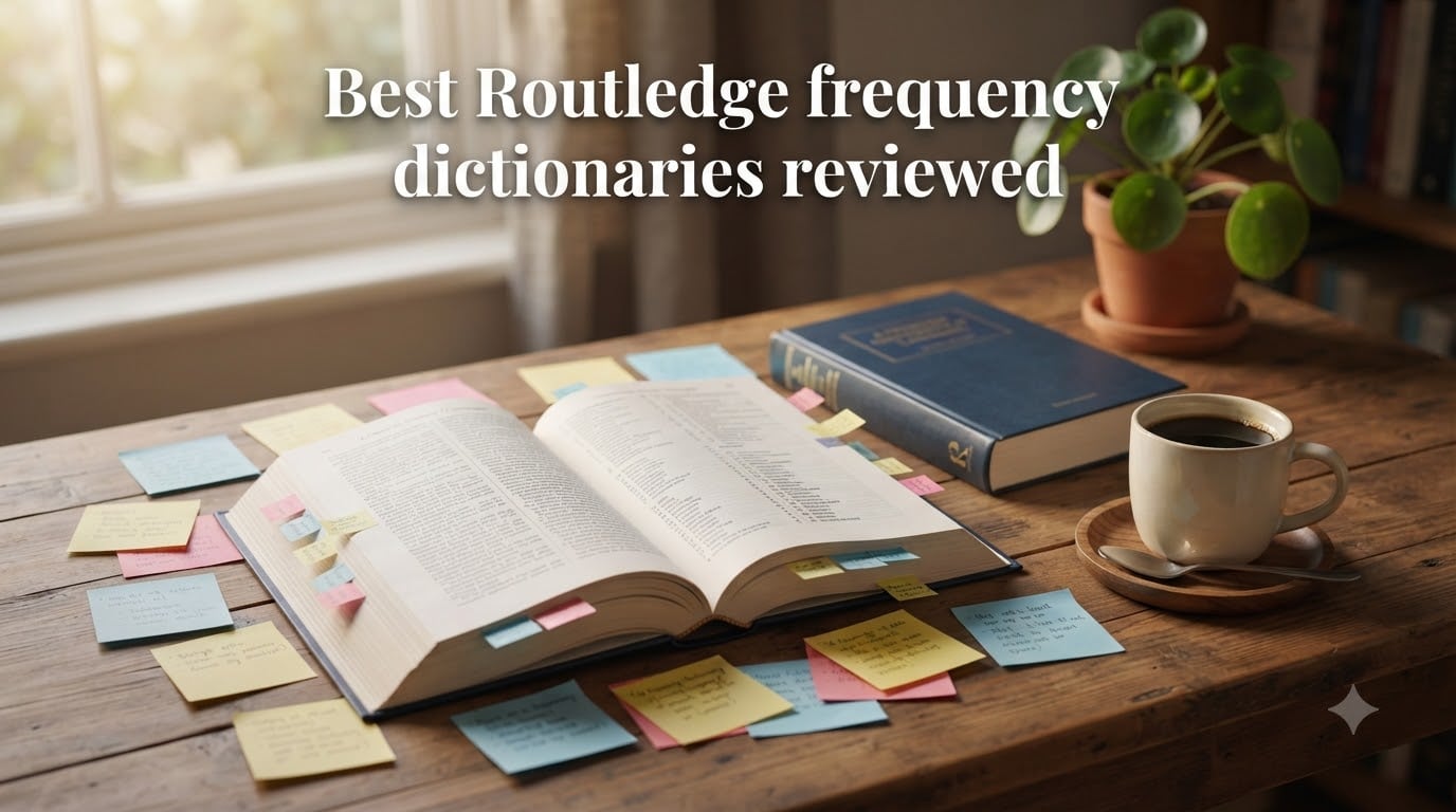 Best Routledge frequency dictionaries reviewed