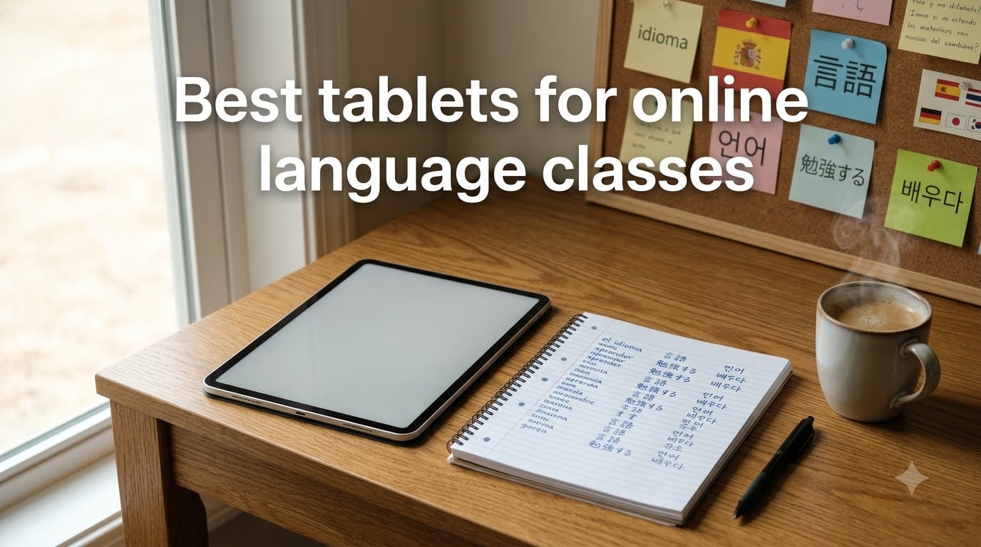 Best tablets for online language classes