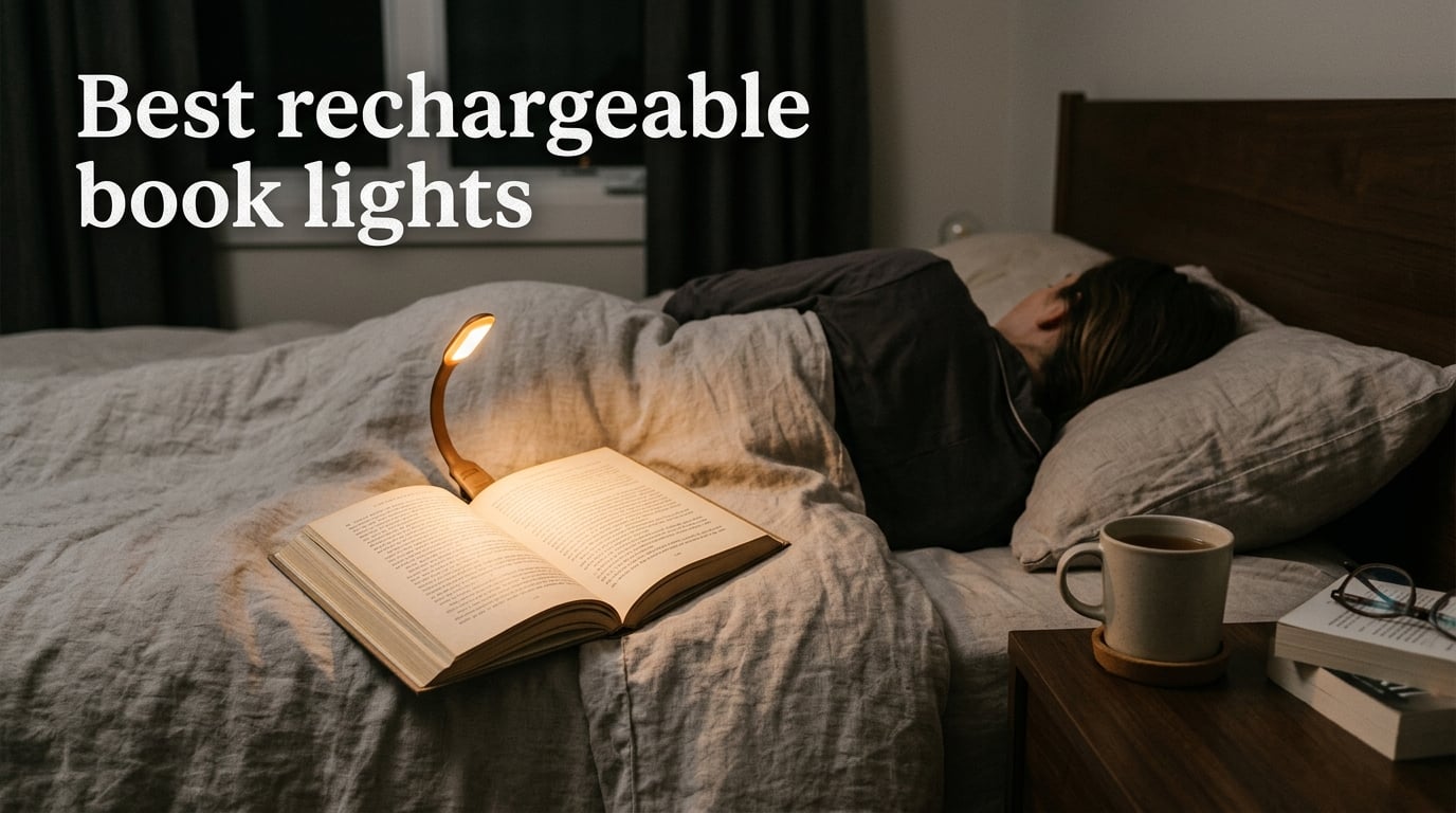 Best rechargeable book lights