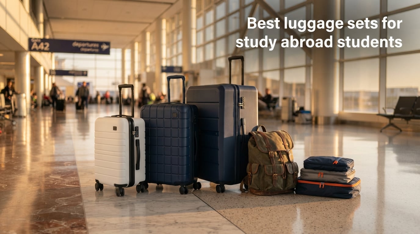 Best luggage sets for study abroad students