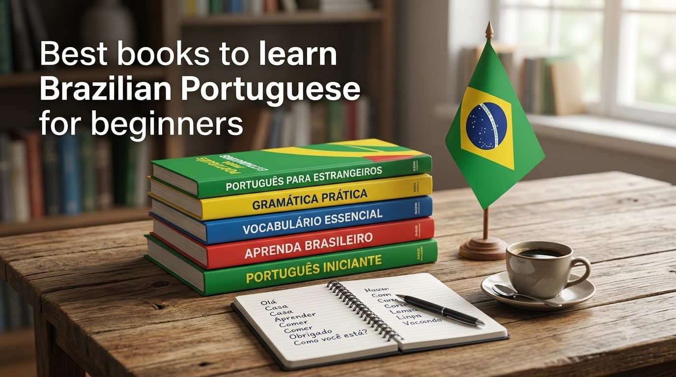 Best books to learn Brazilian Portuguese for beginners