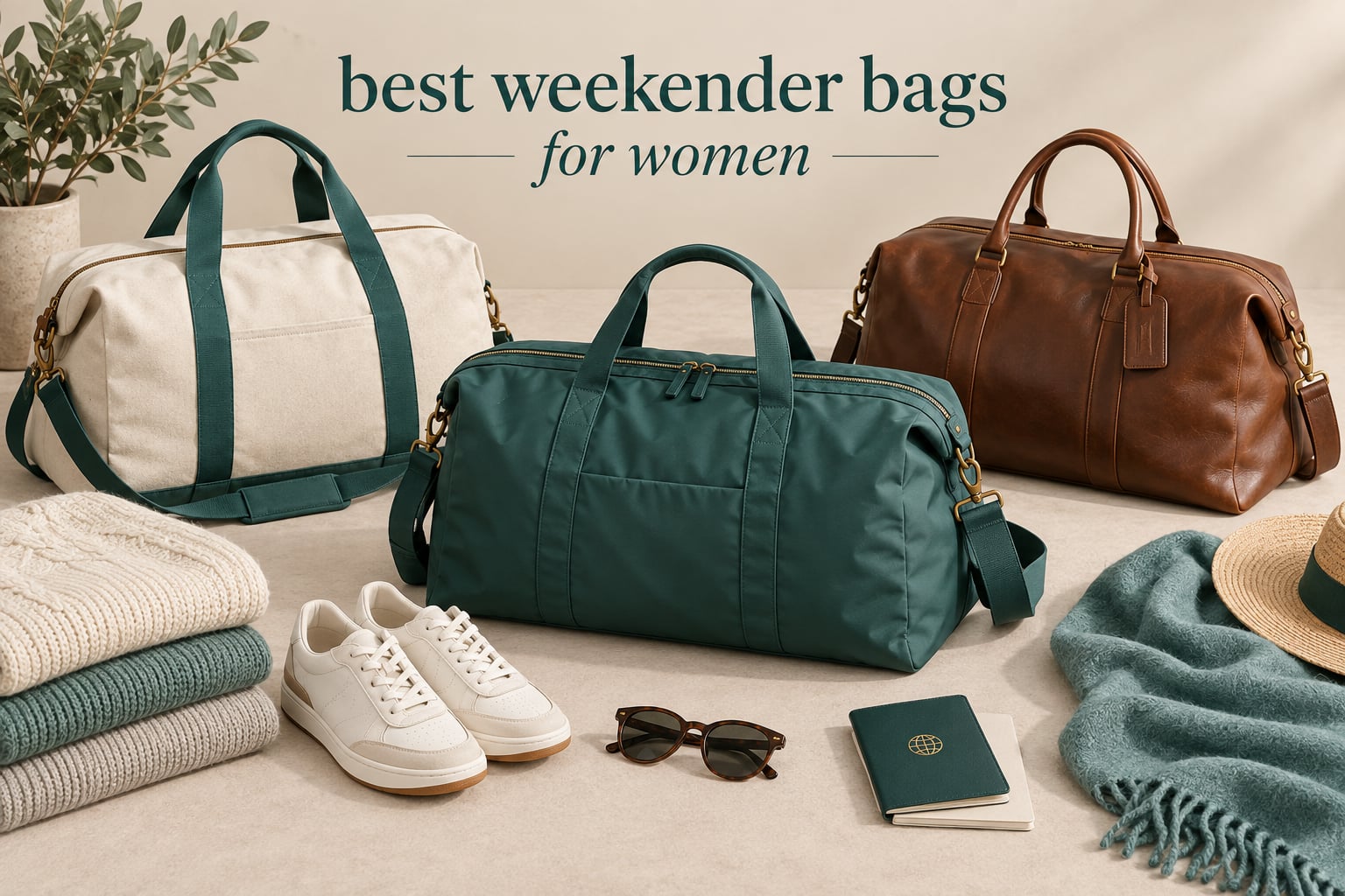 best weekender bags for women