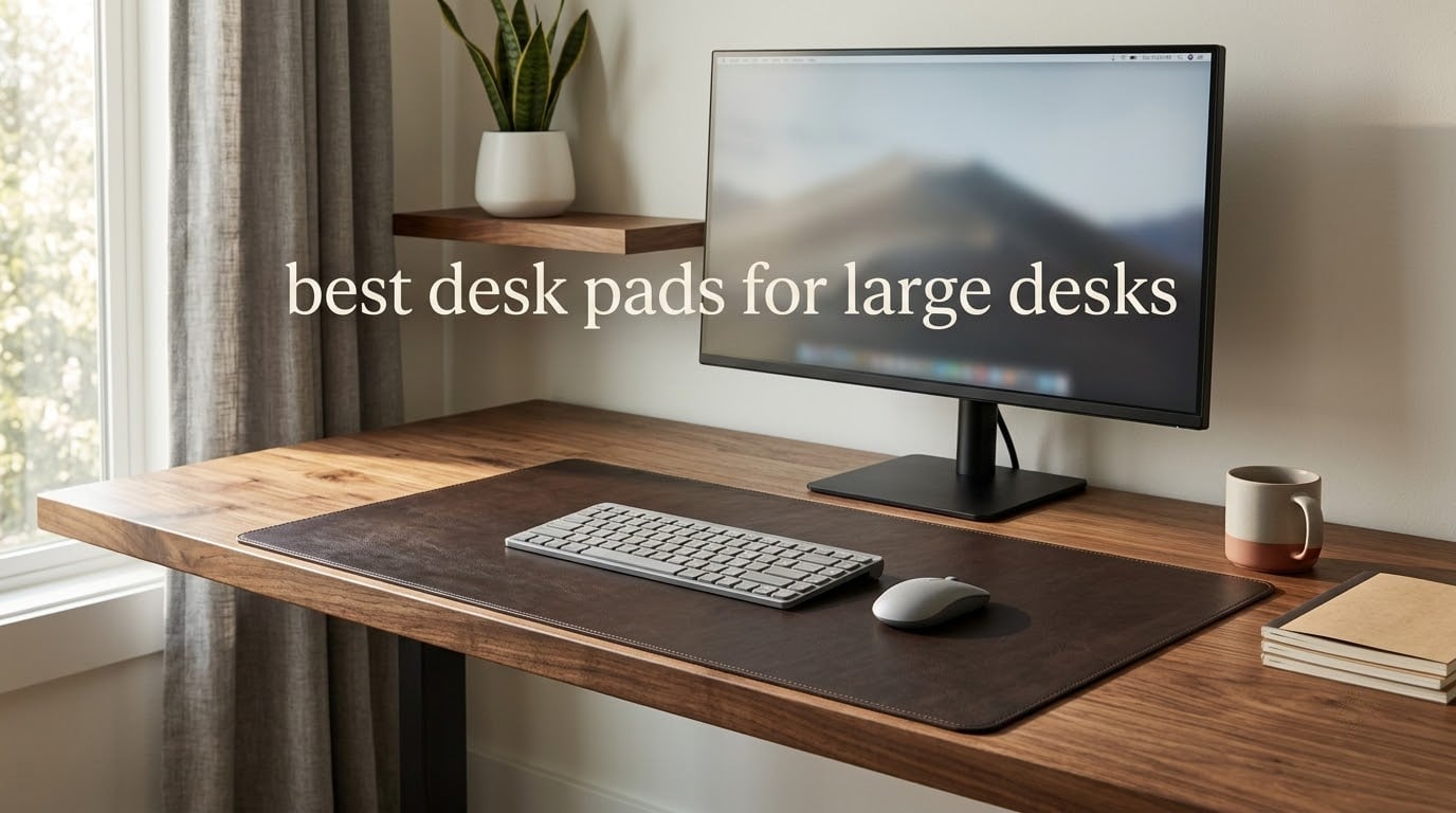 best desk pads for large desks