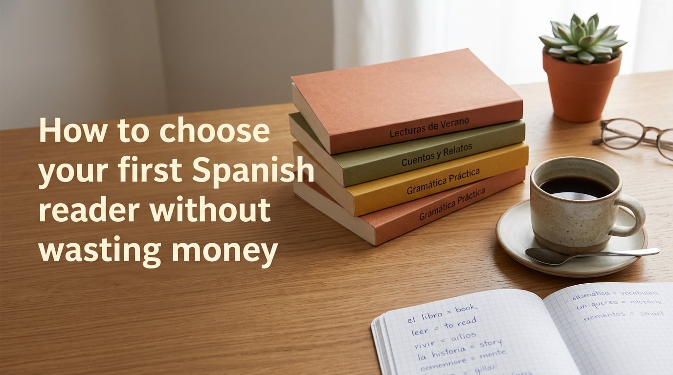 How to choose your first Spanish reader without wasting money