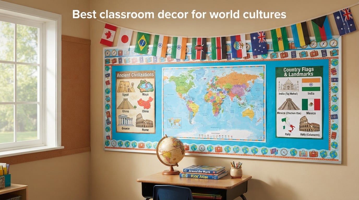 Best classroom decor for world cultures