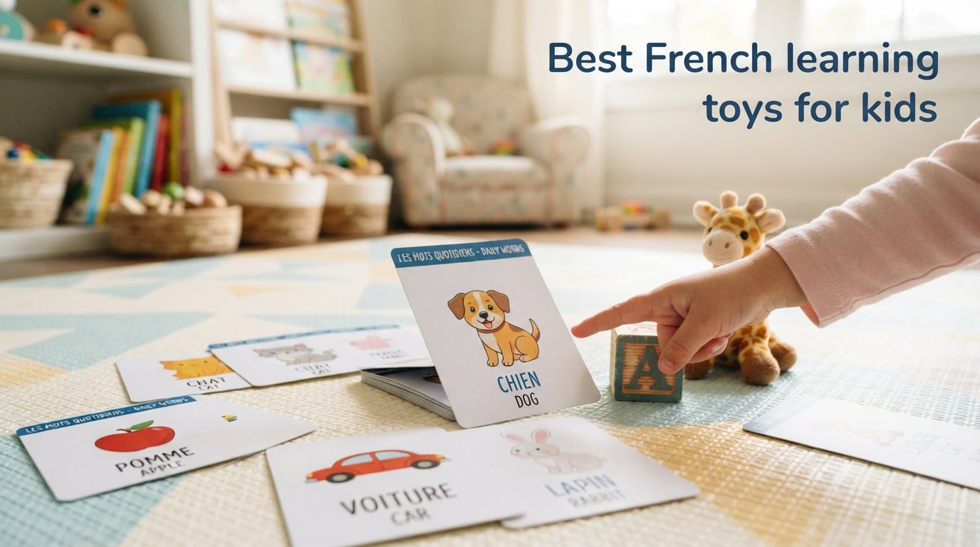 Best French learning toys for kids