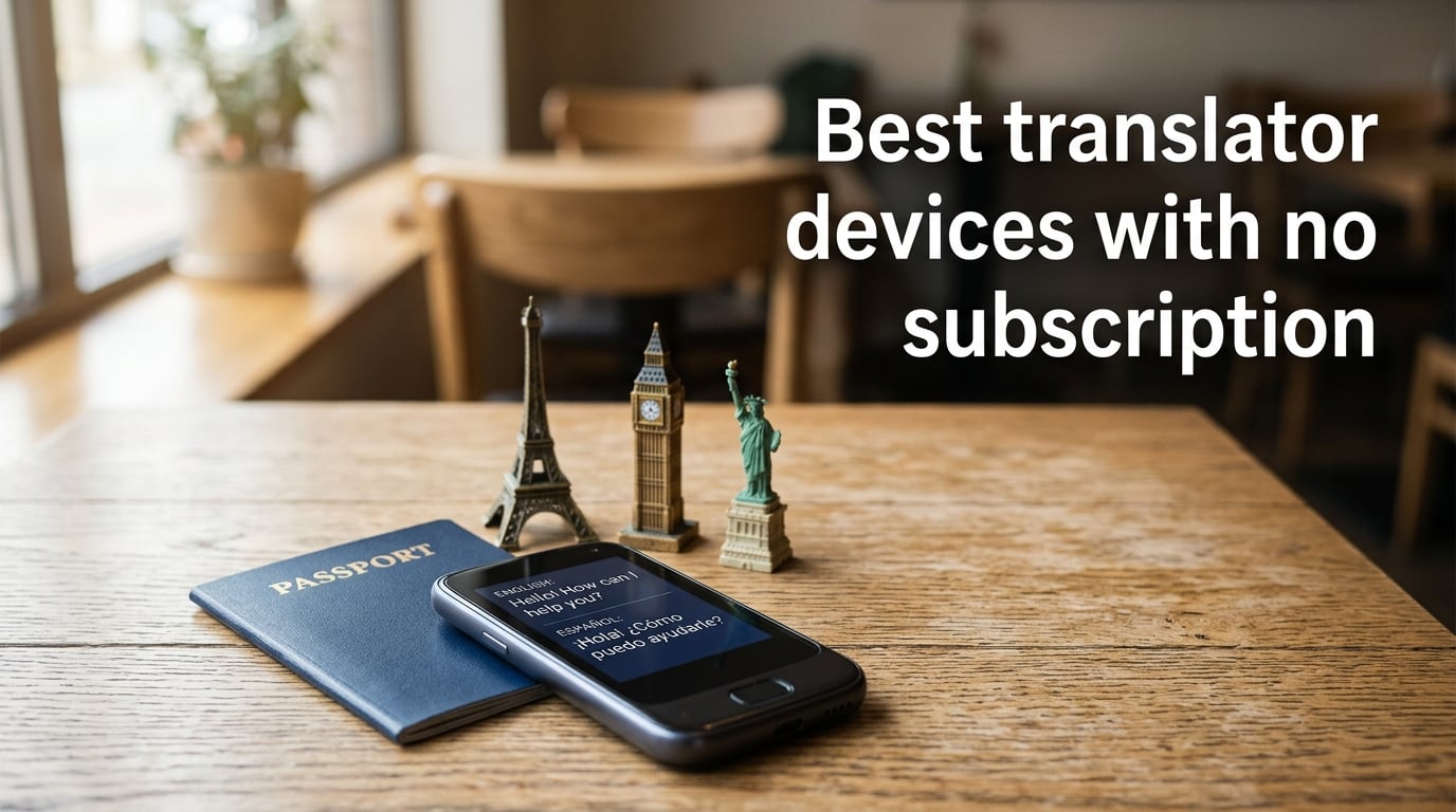 Best translator devices with no subscription