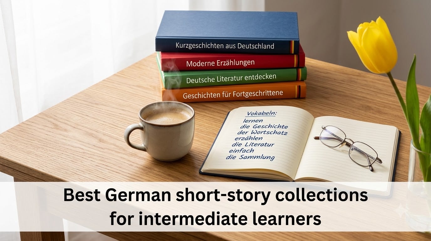 Best German short-story collections for intermediate learners