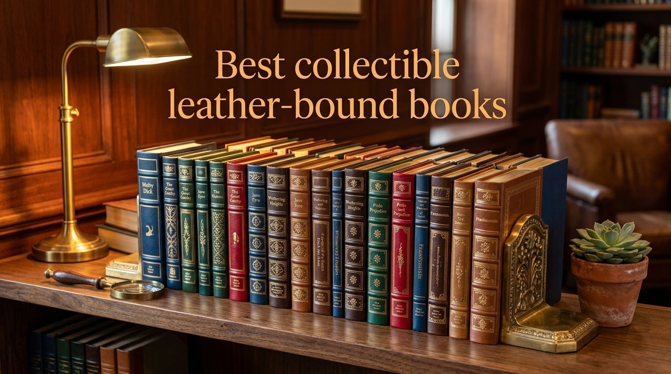 Best collectible leather-bound books