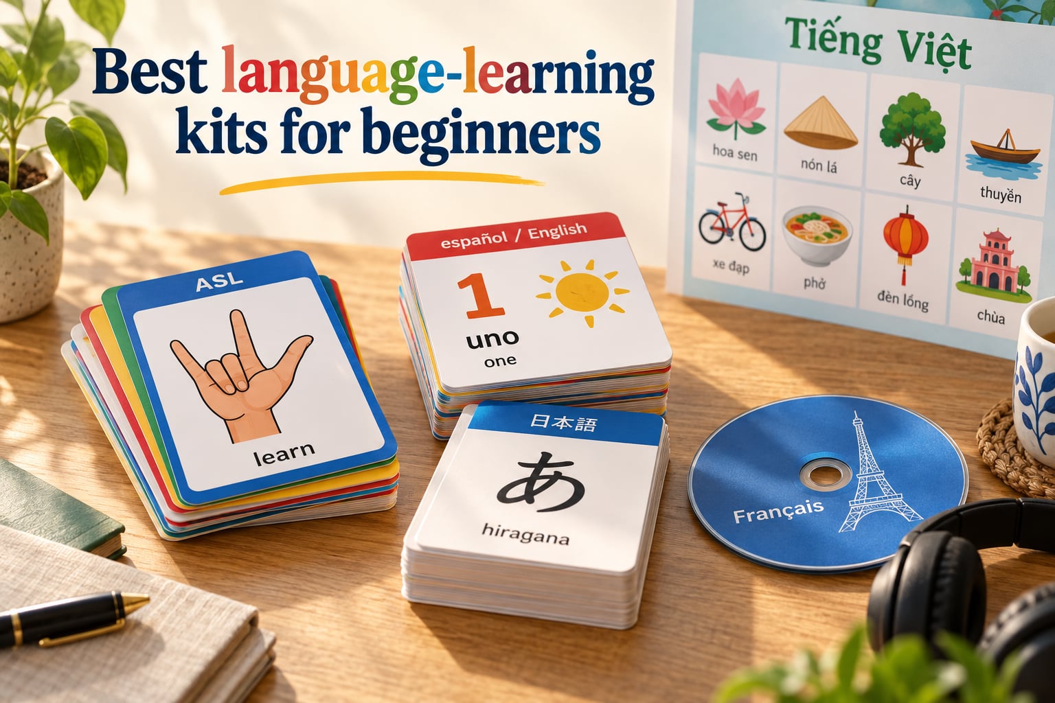 Best language-learning kits for beginners