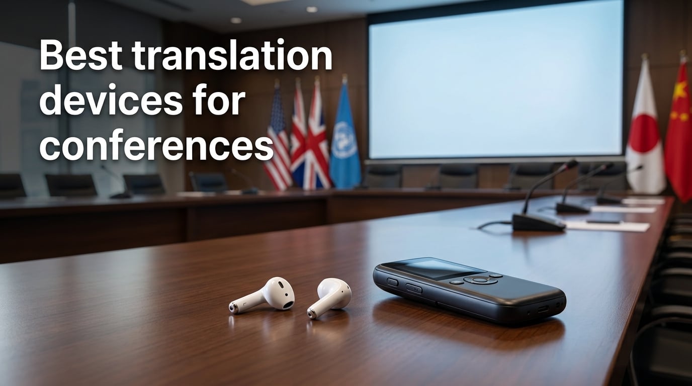 Best translation devices for conferences