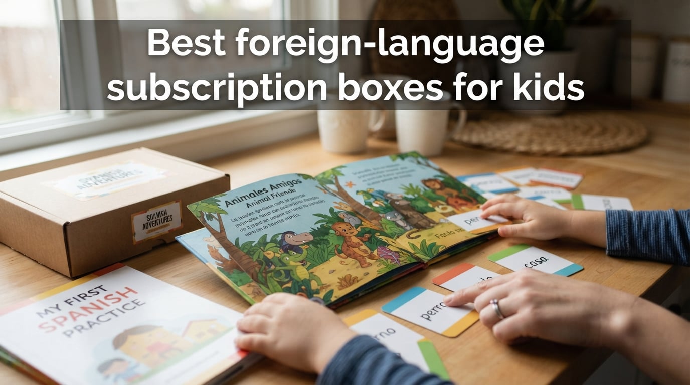 Best foreign-language subscription boxes for kids