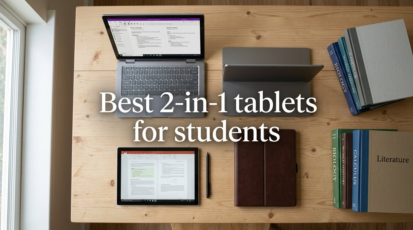 Best 2-in-1 tablets for students