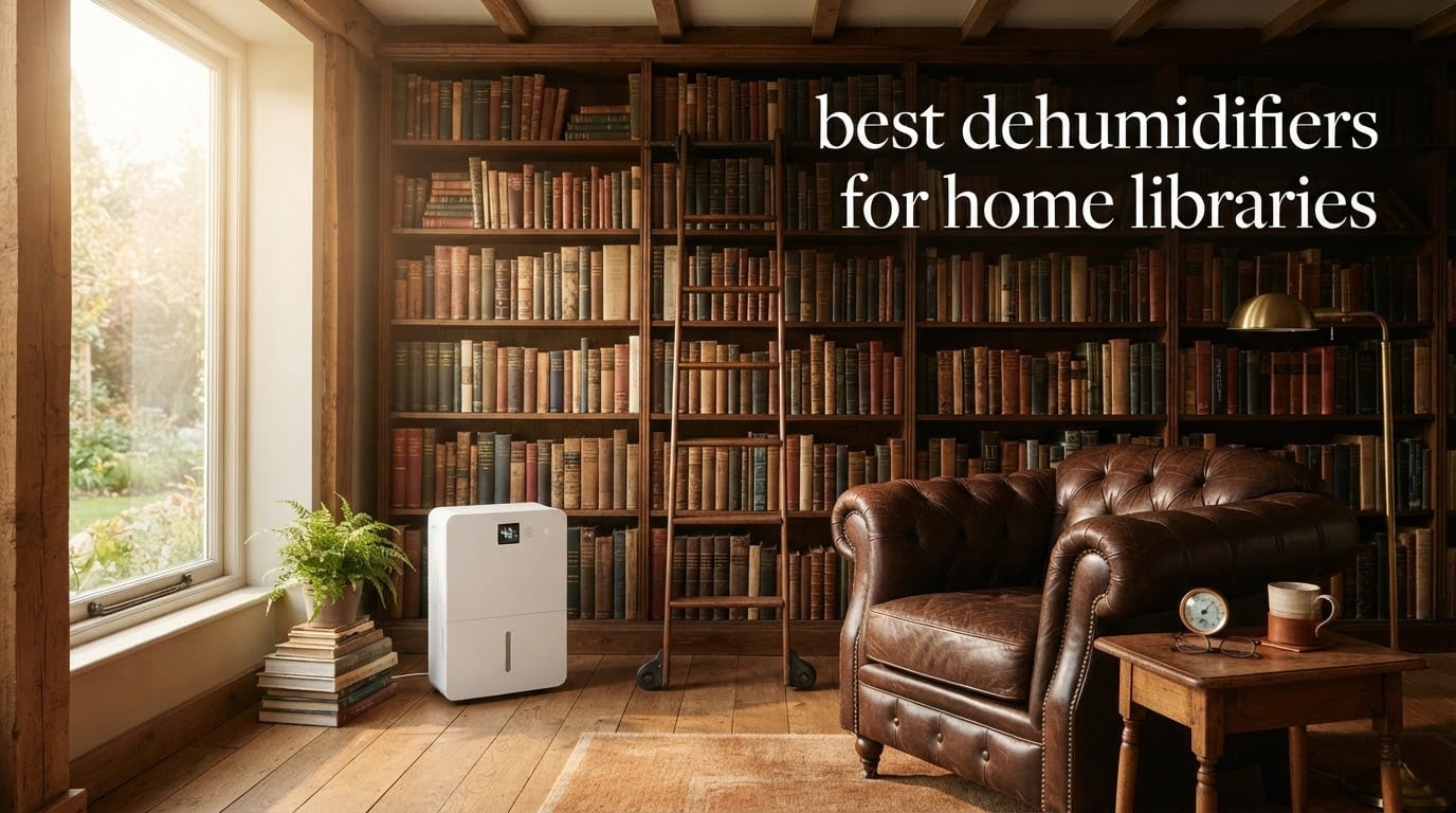 best dehumidifiers for home libraries